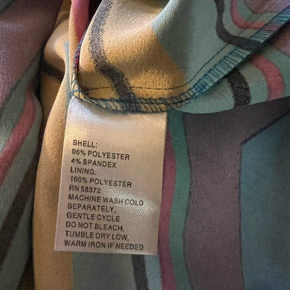 Multicolor Patterned Dress - Picture 7 of 9